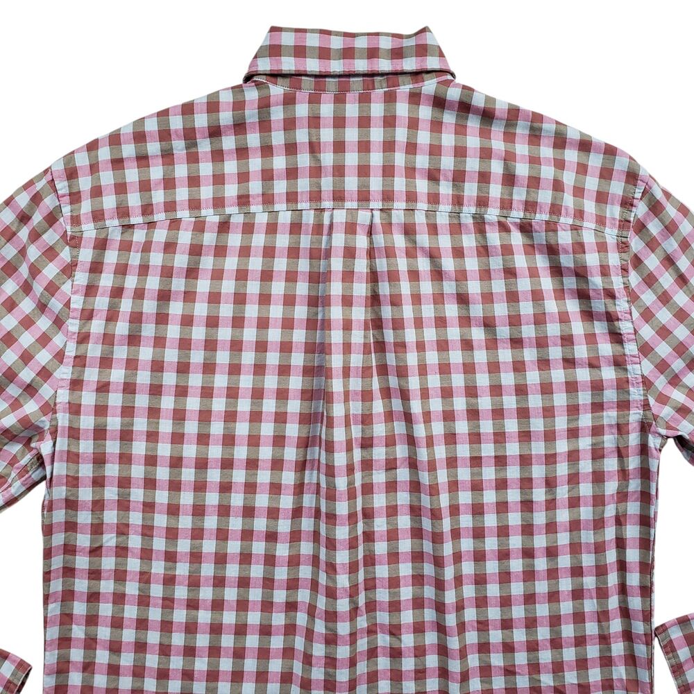 Johnnie O Hangin Out Shirt Mens Small Plaid Long Sleeve - Picture 10 of 11